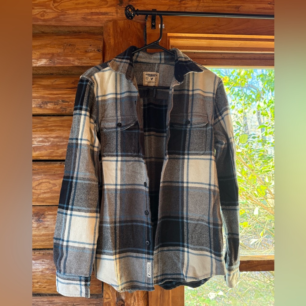 Men’s Flannel Jacket AEO size XS